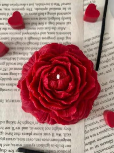 Flower Candle - Peony flower